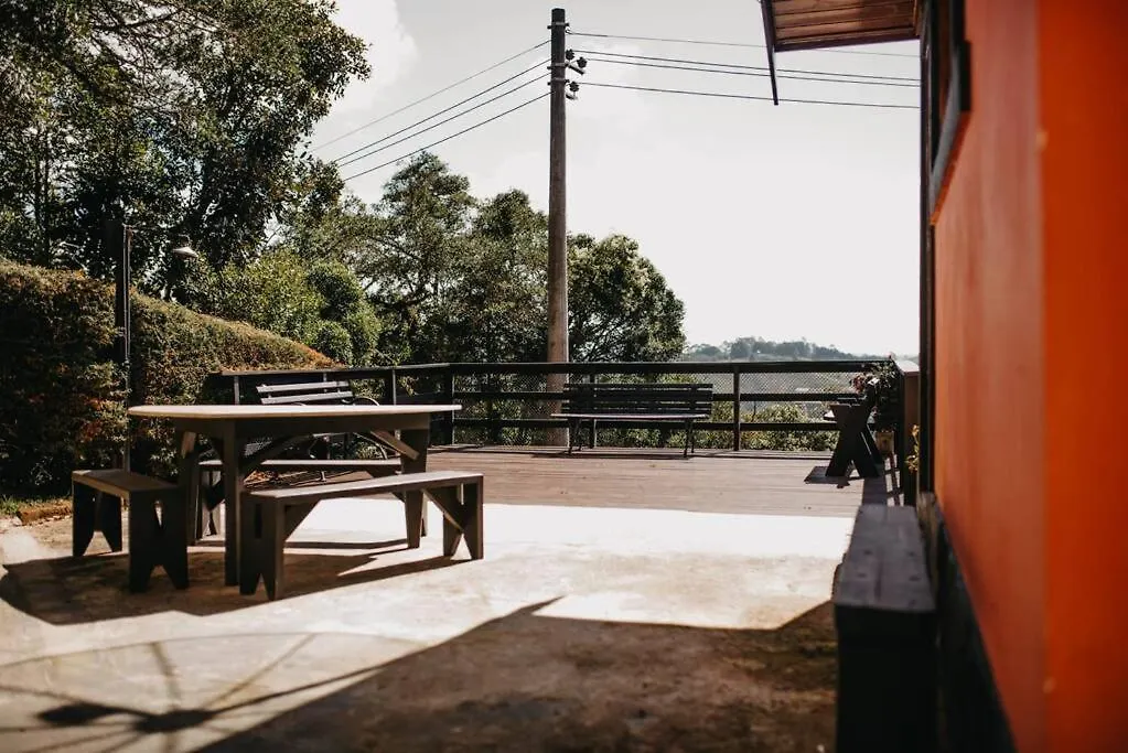Chale Familiar Vista Linda Campos Do Jordao Wi-Fi Villa 0*,